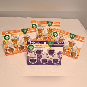 Air Wick Refills Hawaii Essential Oils & Lavender & Chamomile Air Fresheners New